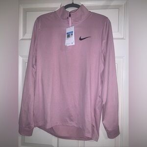 Nike Pink Pro Dri-FIT 1/4 Zip Training Top